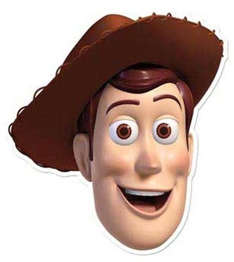 Woody Face Mask New Toy Story Toy Story Party Toy Story Birthday Party Face Masks Mask Party