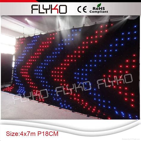 Free Shipping Indoor Led Stage Curtain Fk4718 China Trading Company