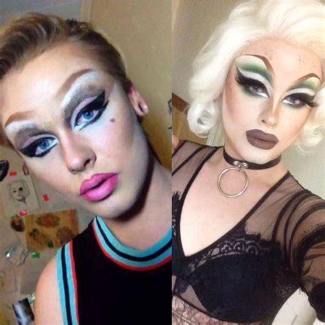 One Year Transformation Doing Drag Makeup Rmakeupaddiction