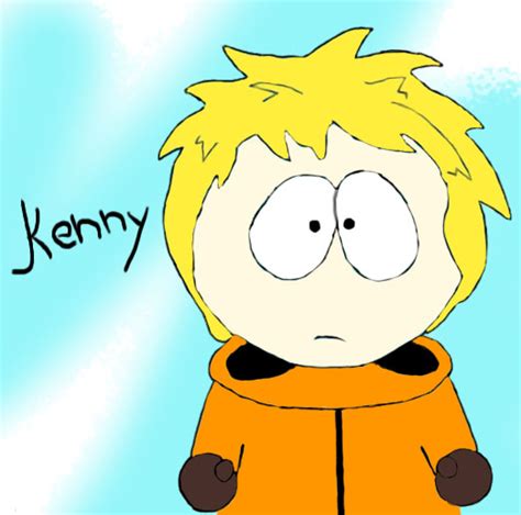 Kenny Unhooded Colored By Mimzytherabbit On Deviantart