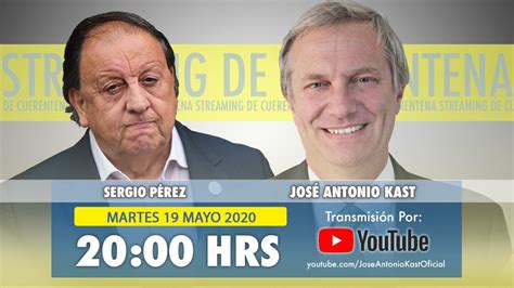José antonio kast rist (b. José Antonio Kast conversa con Sergio Pérez en este # ...