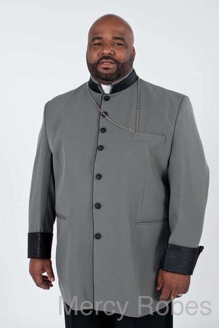 Select an event below and we'll provide some helpful gift suggestions! CLERGY JACKET CJ031 (GREY/BLACK 2NDLT) | Mercy Robes