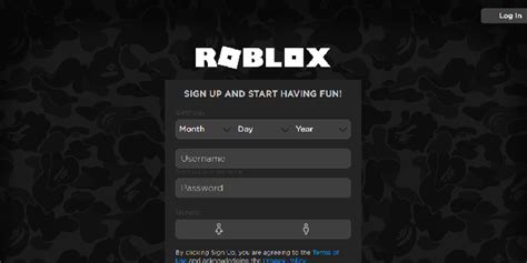 Roblox Custom Background For Signup And Login Page