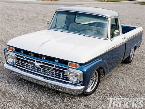 1965 Ford F100 Hot Rod Network Fordtrucks Old Ford Trucks Old
