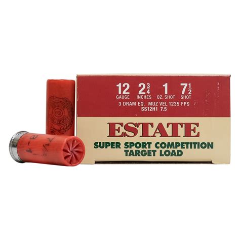 Estate Cartridge Company Super Sport Competition Target 12 Gauge Ammo 2