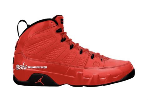 Air Jordan 9 Chile Red Ct8019 600 Release Date Sneaker Bar Detroit