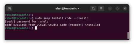 How To Install Visual Studio Code On Ubuntu Tecadmin
