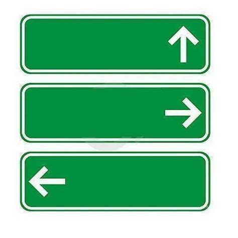 Stainless Steel Rectangular Direction Sign Boards For Outdoor Board