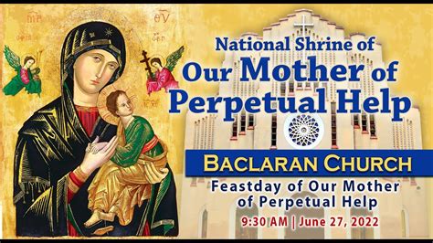 Baclaran Church Live Feast Day Of Our Mother Of Perpetual Help Youtube