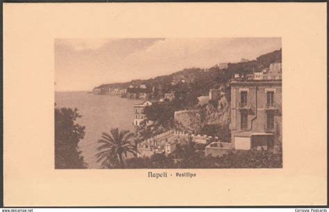 Posillipo Napoli Campania C1910s Zedda Cartolina For Sale On
