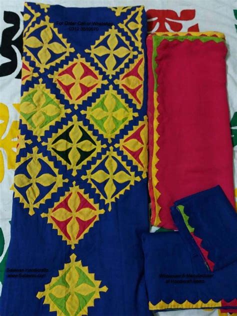 Applique Work Designs Handmade Sindhi Dresses Best Designs Available