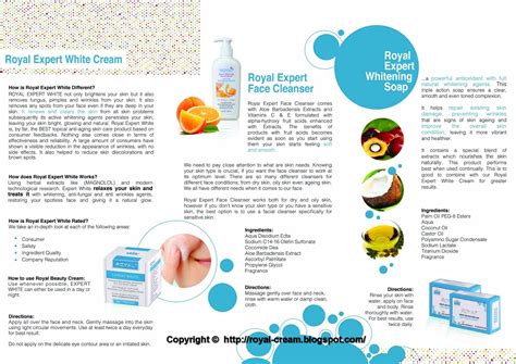 We'll review the issue and make a decision about a partial or a full refund. Royal Beauty Cream (Malaysia): Royal Expert White Official ...
