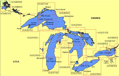 Garmin Offshore Cartography G Charts Great Lakes Small Charts