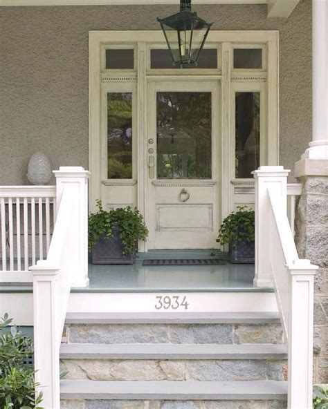 Need natural stone porches on your property? 85 Beautiful Wooden and Stone Front Porch Ideas ...