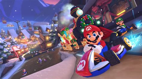 Mario Kart 8 Deluxes Third Wave Of Dlc Adds Merry Mountain And Peach