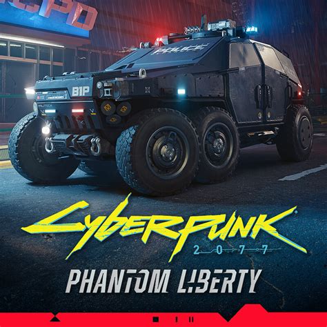 Artstation Cyberpunk 2077 Phantom Liberty Militech Hellhound