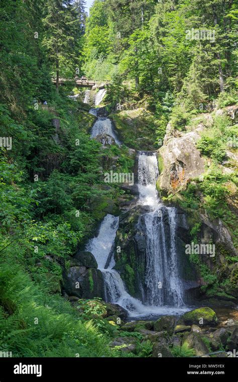 Triberger Wasserfälle Einer Der Höchsten Wasserfälle In Deutschland Triberg Schwarzwald