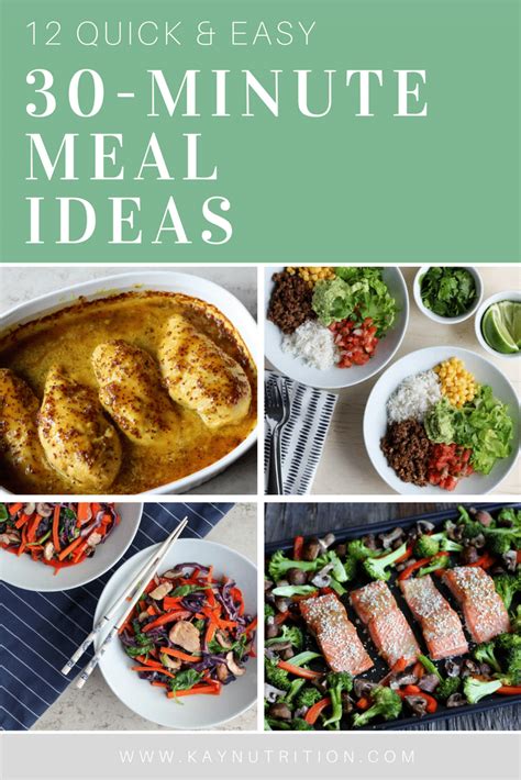 12 Quick & Easy 30-Minute Meals - Stephanie Kay ...