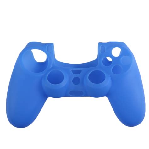 Blue Silicone Rubber Soft Case Skin Gamepad Protective Cover Case For