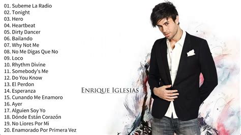 Enrique Iglesias Euphoria Full Album Youtube