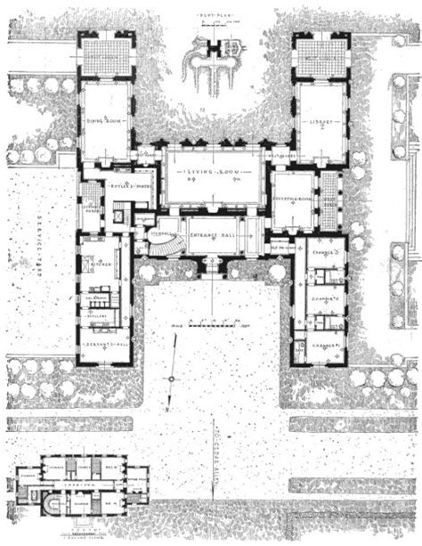 The Ogden L Mills Estate Mansion Floor Plan Architectural Floor