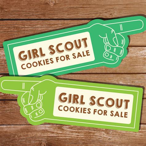 Girl Scout Cookie Printables Girl Scout Cookie Booth Sign Etsy Girl Scout Cookies Booth