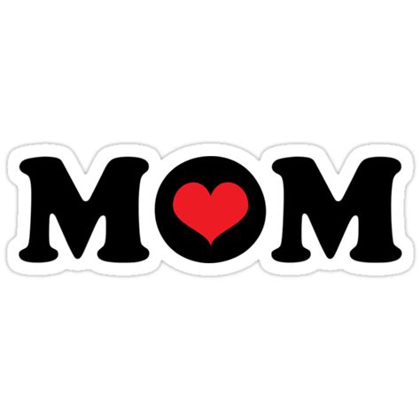 Mom Stickers By Kipper Doodles Redbubble