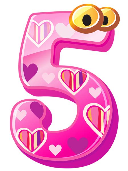 Cute Number Five Png Clipart Image Gallery Yopriceville High