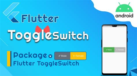 Flutter Custom Toggle Switch Tutorial Flutter Package Youtube