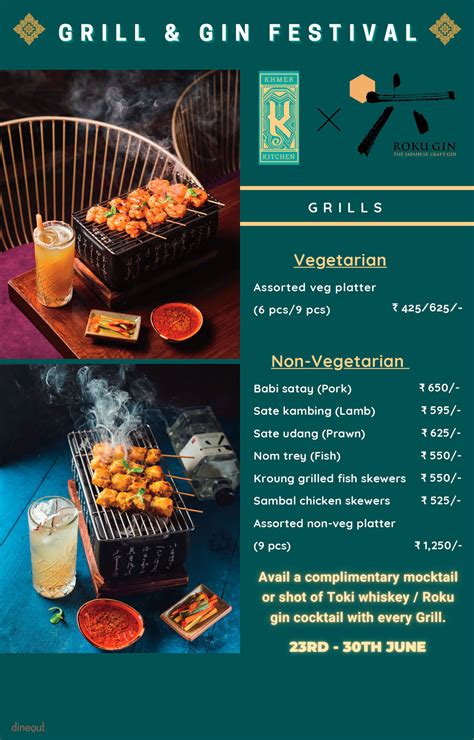 Menu Of Khmer Kitchen Jp Nagar Bangalore Dineout