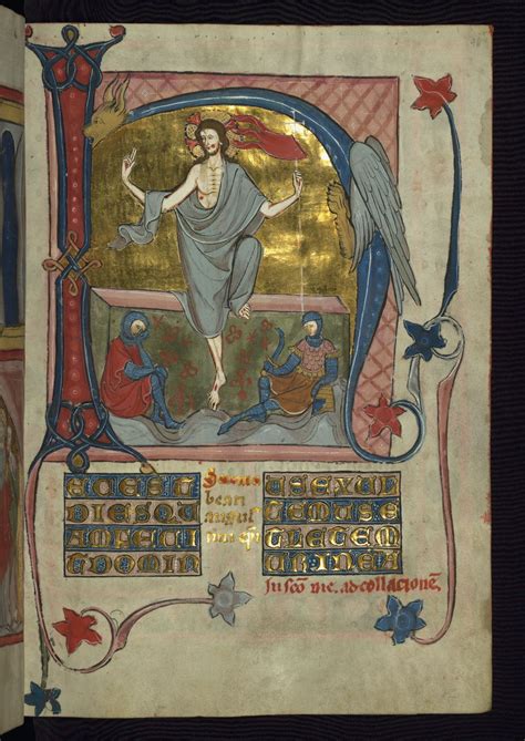 Homilary The Resurrection Walters Manuscript W148 Fol 46r By