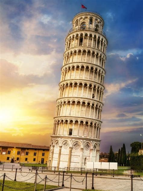 Leaning Tower Of Pisa Has Become Slightly Straighter