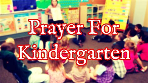 The Very Busy Kindergarten First Grade Prayer Book