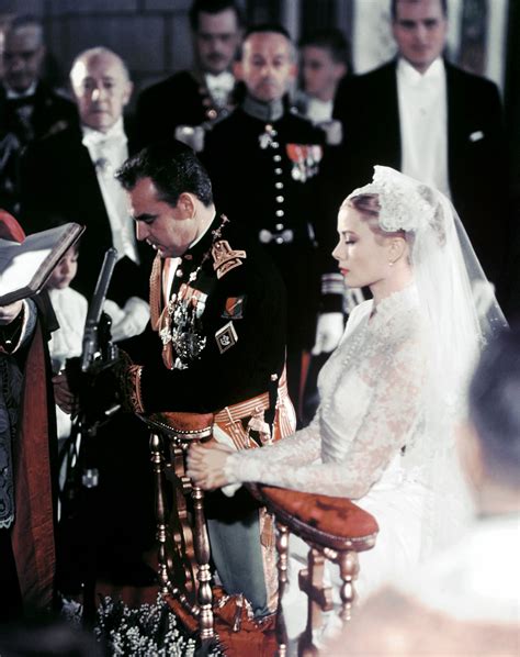 Prince Rainier Iii And Grace Kelly The Bride Grace Kelly Then A The