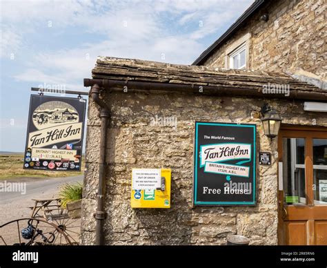 The Tan Hill Inn On The Moors Above Swaledale Yorkshire Dales Uk