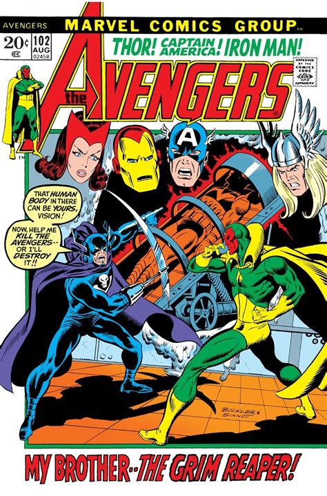 Avengers Vol 1 102 Marvel Database Fandom