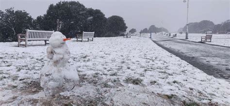 Snow In Kent As Met Office Forecast Heavy Snowfall Across South East