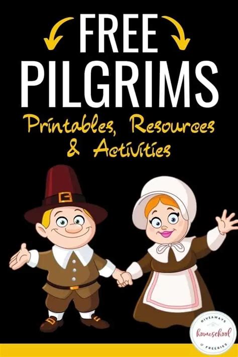Free Pilgrims Printables Resources And Activities