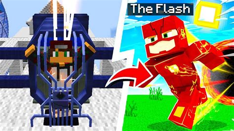 How To Become The Flash In Minecraft Flash Mod Minecraft Youtube