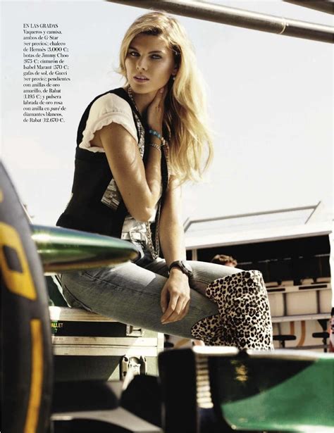 Un Dia En Las Carreras Maryna Linchuk By Maciek Kobielski For Vogue Spain September