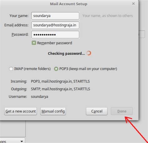 Email Configuration Setting For Pop3 Account