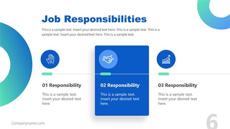 Job Description Powerpoint Template Slidemodel