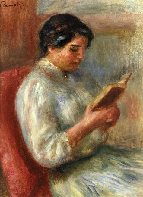 Woman Reading 1906 Pierre Auguste Renoir