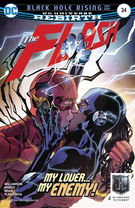 Dc Comics Rebirth And Flash 34 Spoilers The Negative Speed Force Births