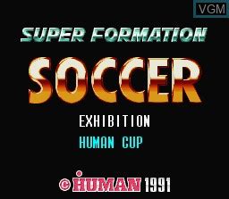 Super Soccer For Nintendo Super NES The Video Games Museum