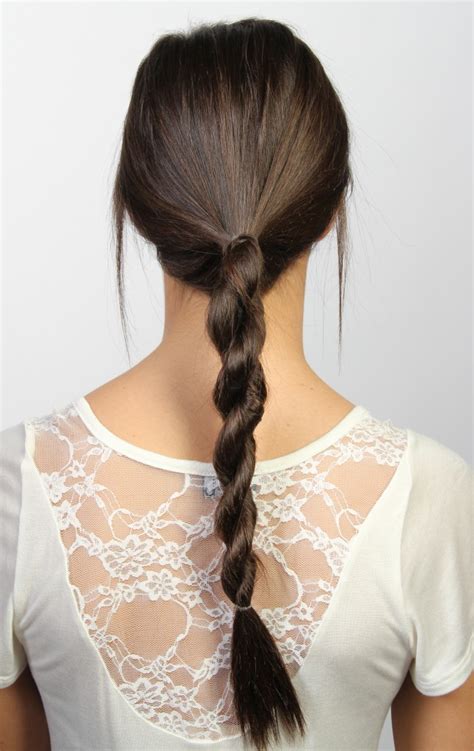 Brush out your hair and decide which side you want your braid, then split it into two even sections. Top 25 Braided Hairstyle Tutorials You'll Totally Love ...