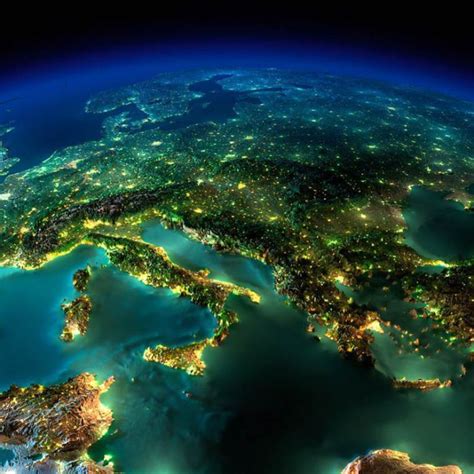 23 Stunning 3d Photographs Reveal Night Beauty Of Earth From Space