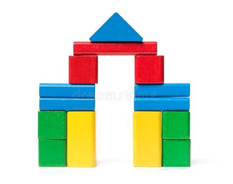 Colorful Toy Blocks Tower Stock Photo Image Of Colorful 51068932
