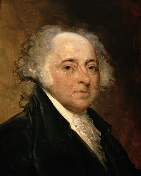 Portrait Of John Adams By Gilbert Stuart