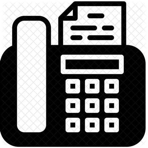 Phone Fax Icon 394 Free Icons Library